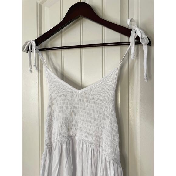 Miken Swim Smocked Midi Dress - Picture 3 of 9